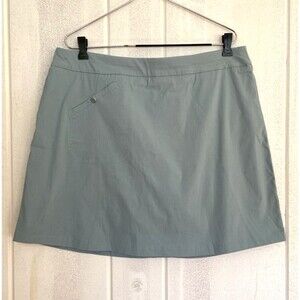 Jamie Sadock Golf Skort Womens 14 Stretch Pockets Athleisure Tennis Slate Blue